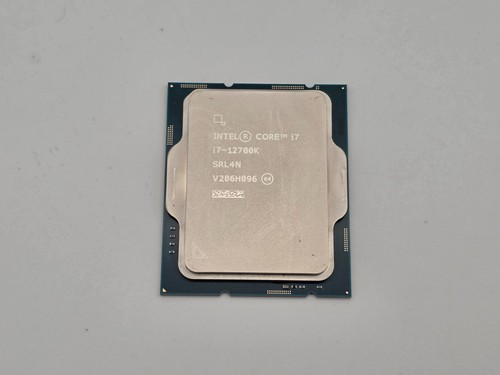 Intel core 12700k - intel,