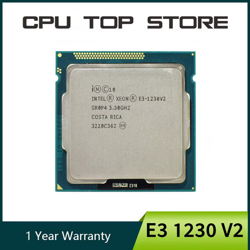 Intel xeon 1230 cpu - e3,